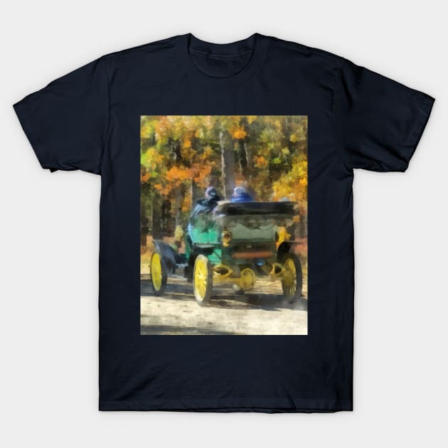 Cars - Stanley Steamer Automobile T-Shirt by SusanSavad